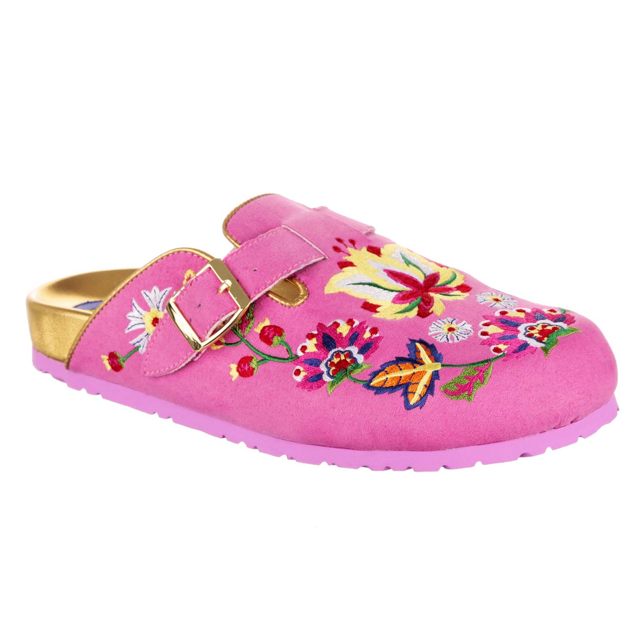 Pink slip on sandals online