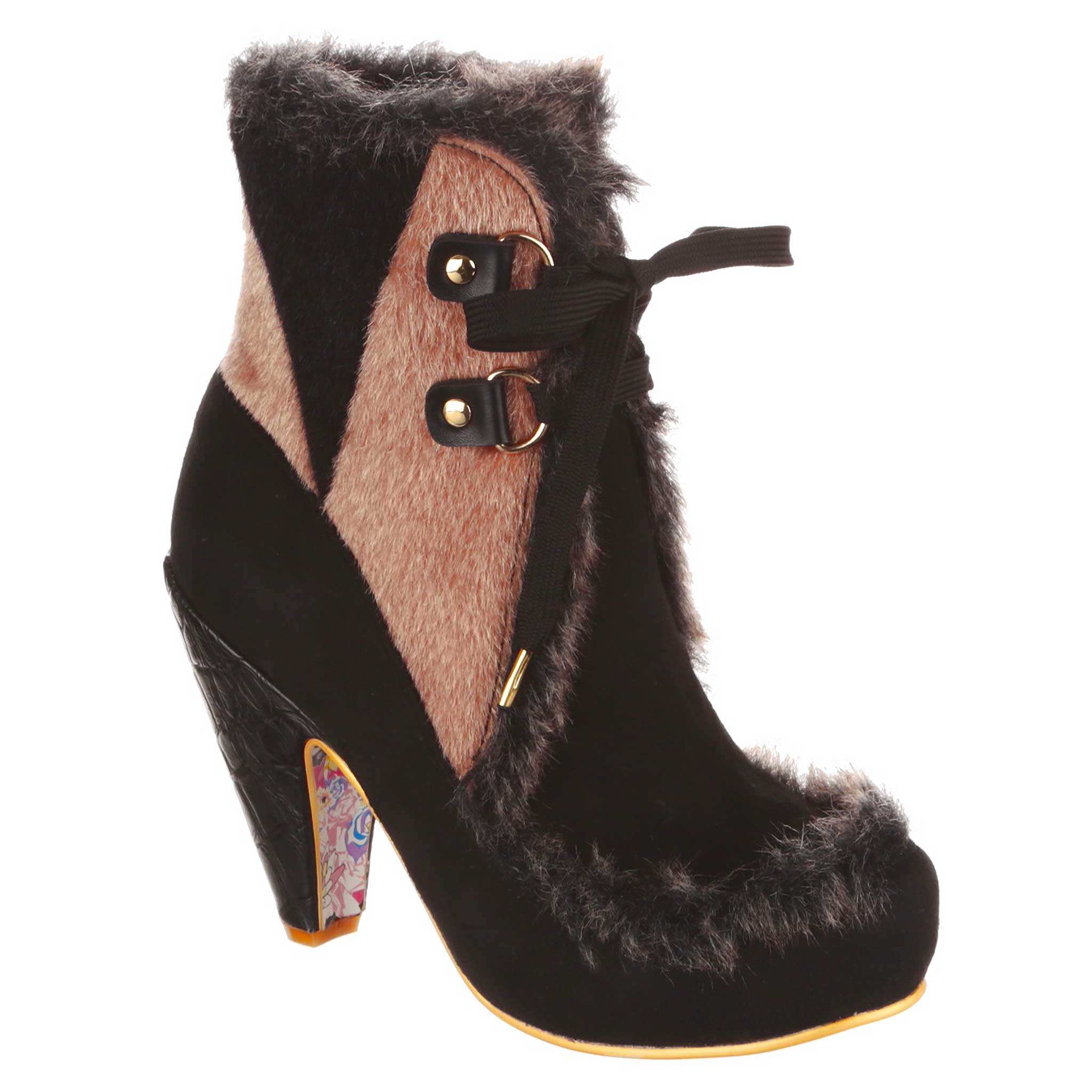 Irregular choice black boots online