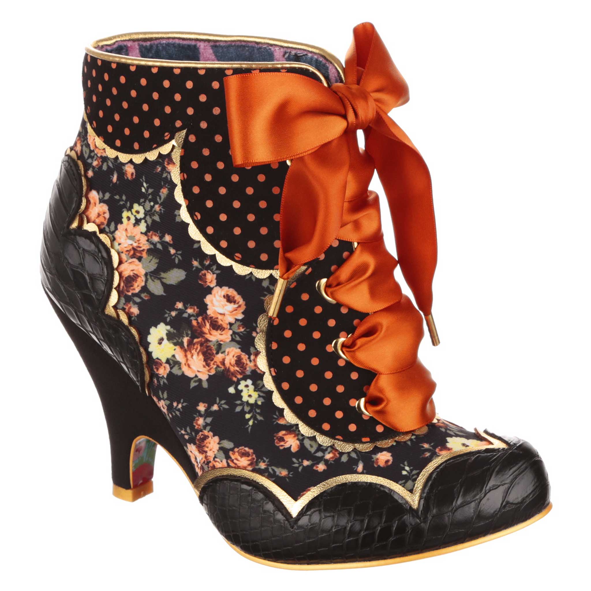 Irregular choice black boots online