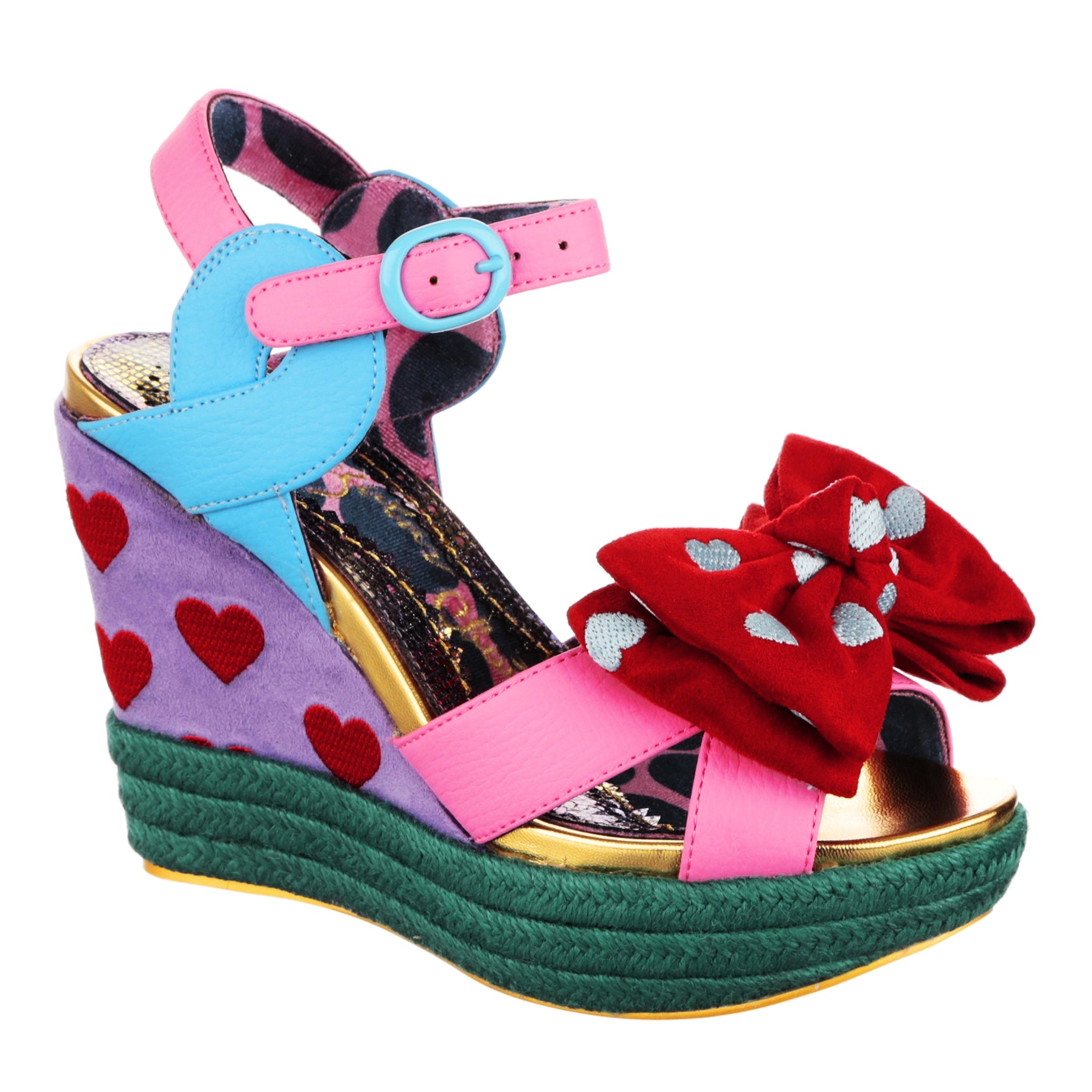 Irregular Choice on sale Seashell Crab Wedge Shoes