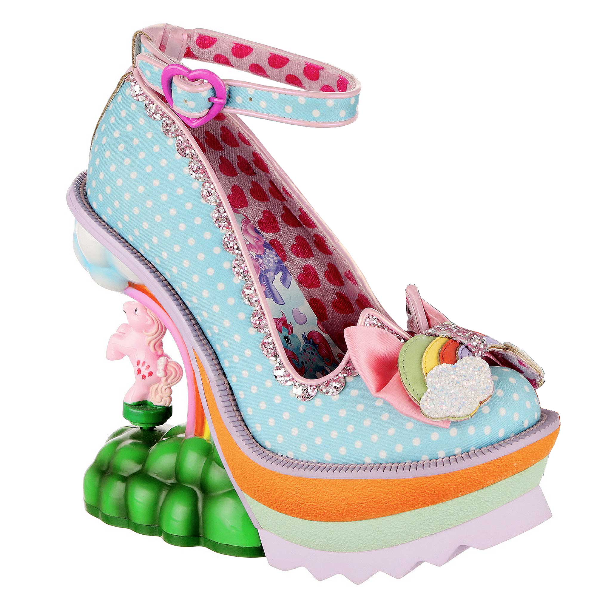 Irregular Choice X My Little Pony Platform Womens Shoes Lickety Split Showstopper Collector Heels Perfect Ponytail