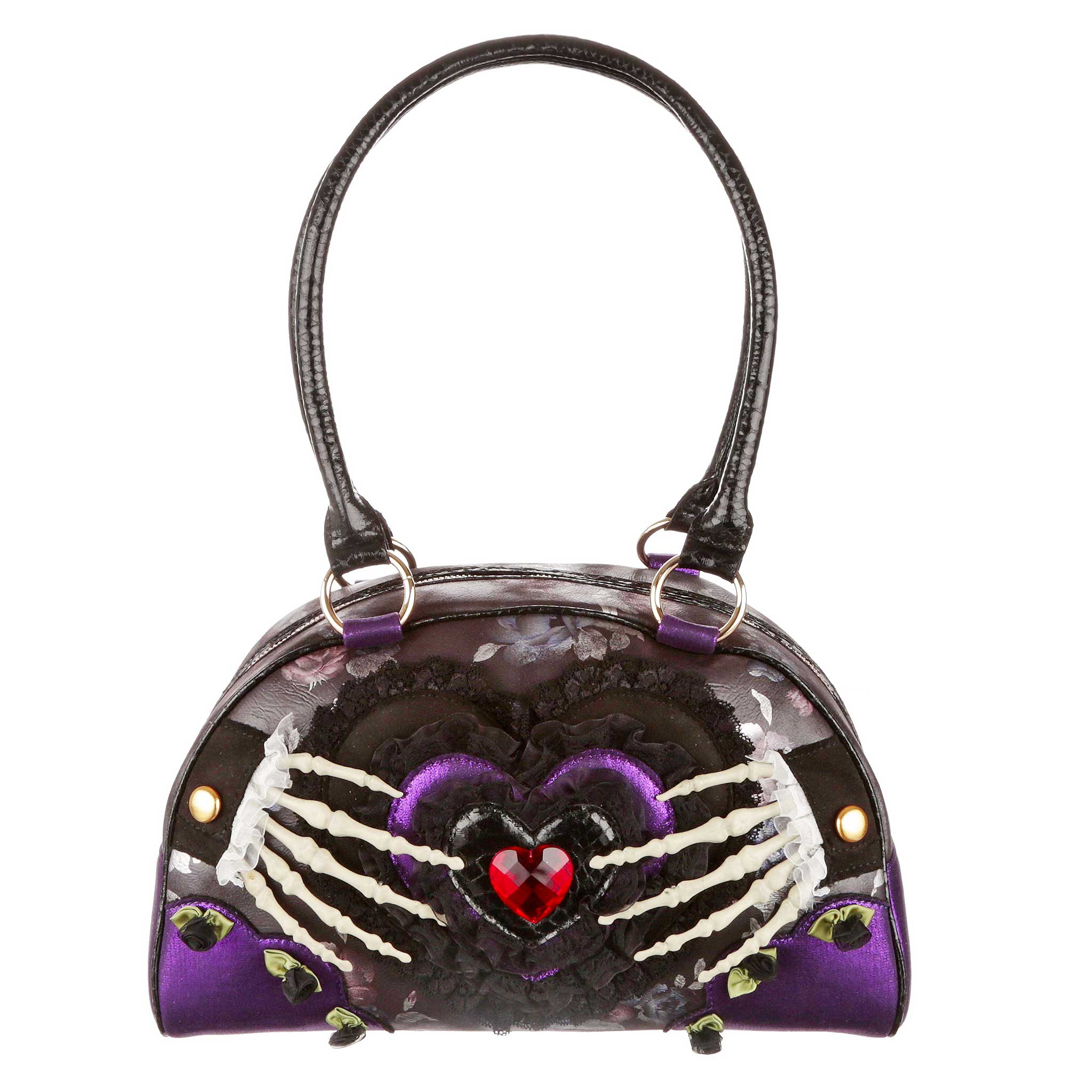 Black and purple purse hotsell