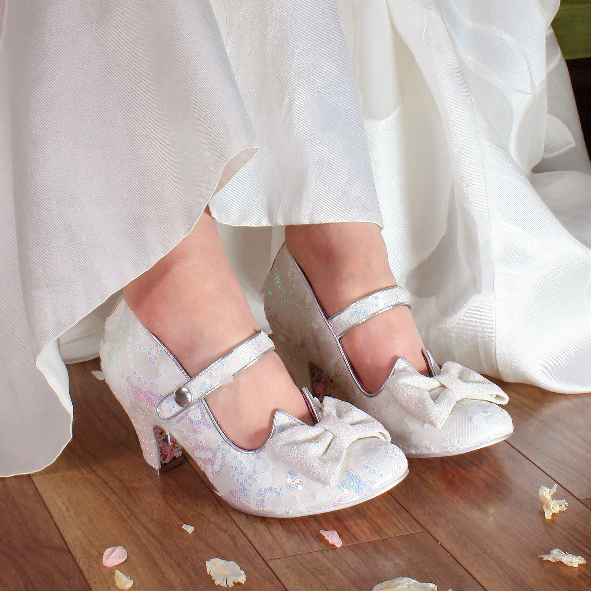 Irregular wedding shoes on sale