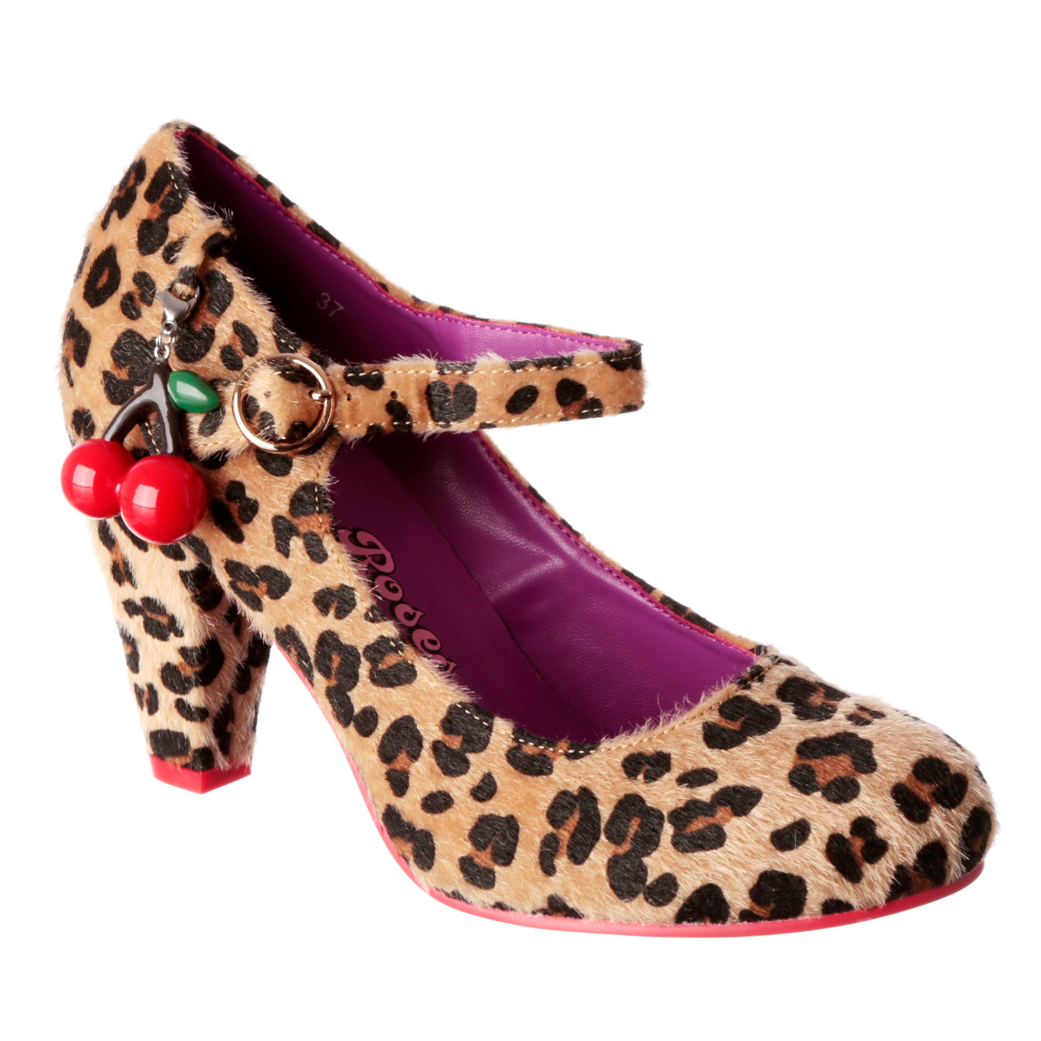 Irregular choice leopard print shoes on sale