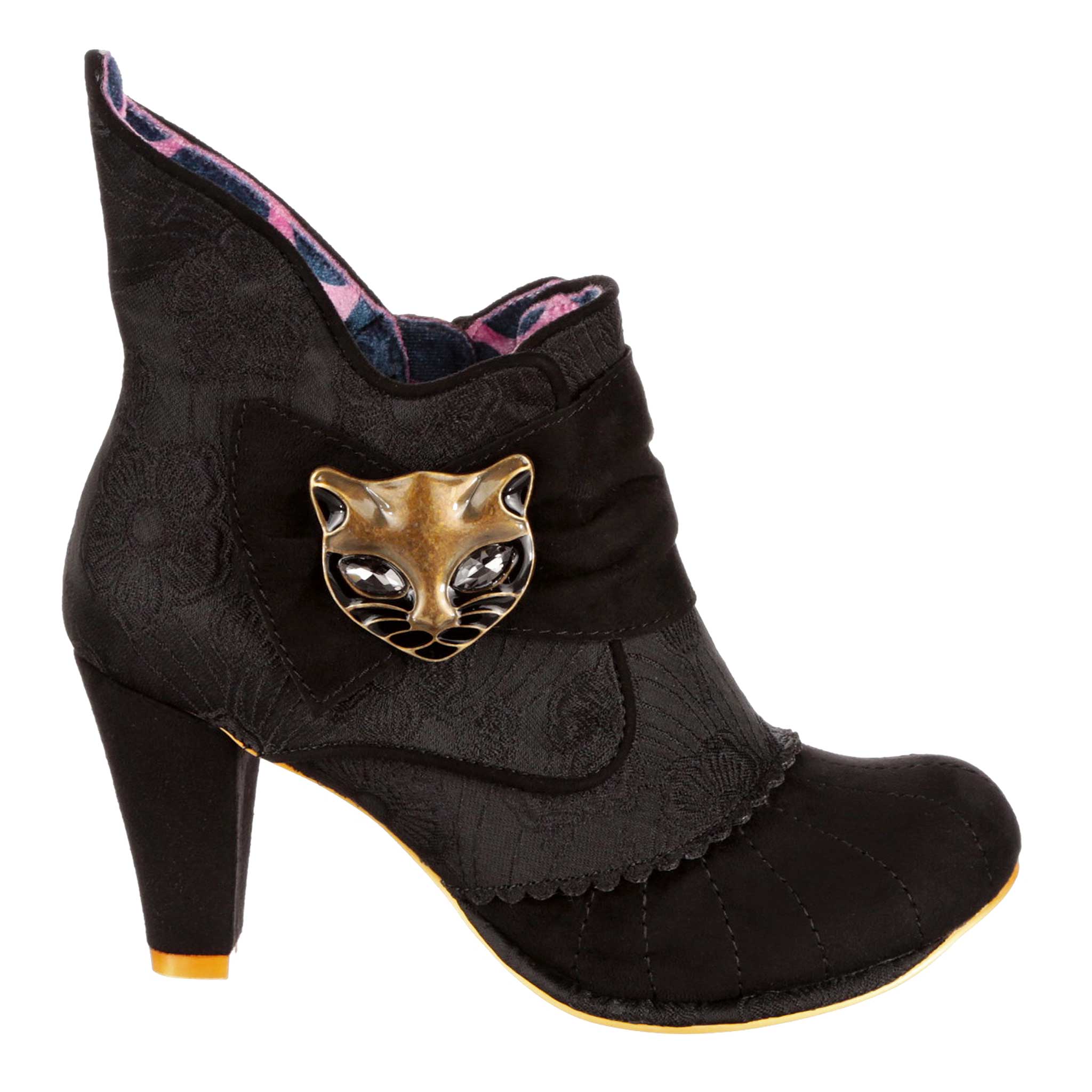 Miaow, High Heel Cat Ankle Boots
