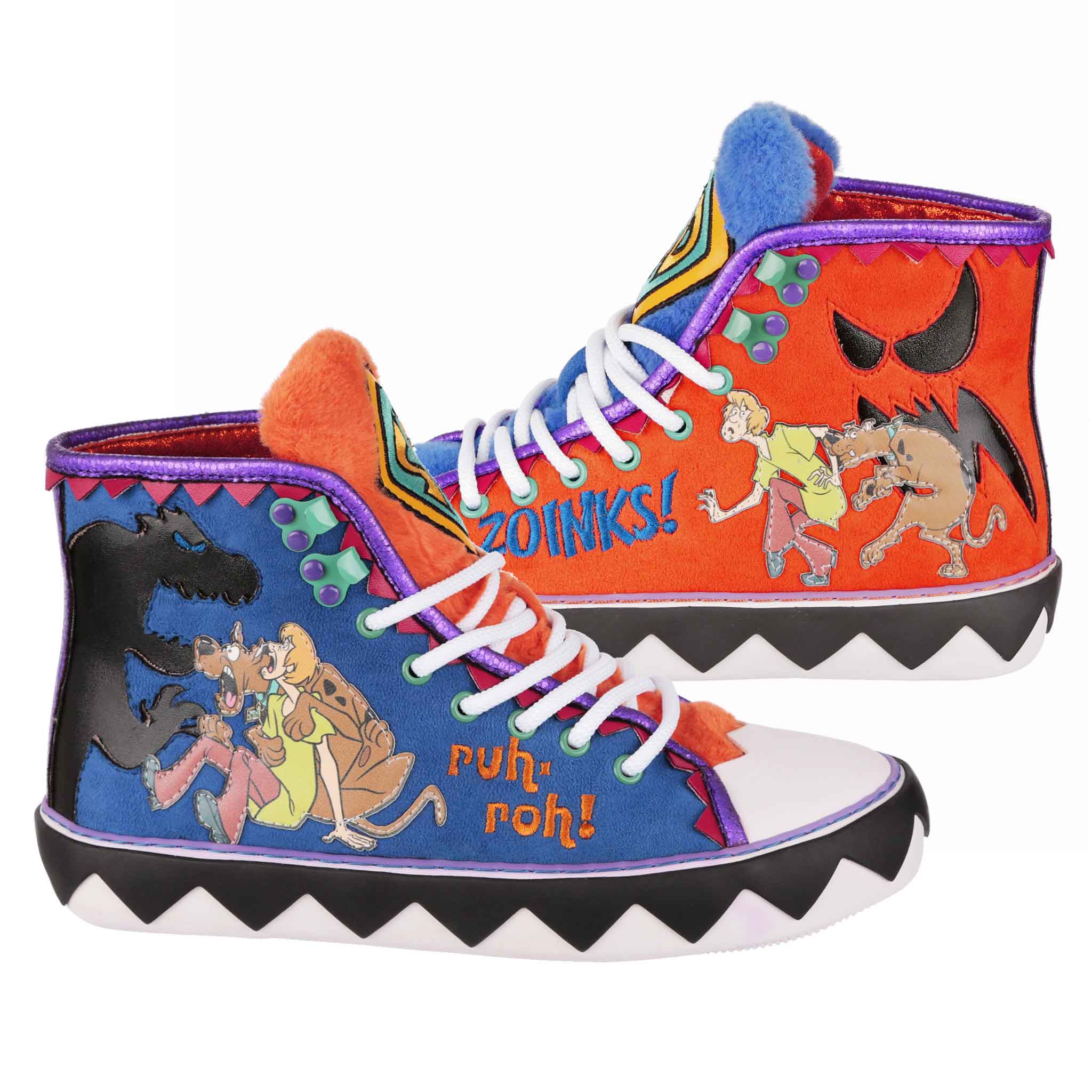 Zoinks Scooby Doo High Top Trainers Irregular Choice X