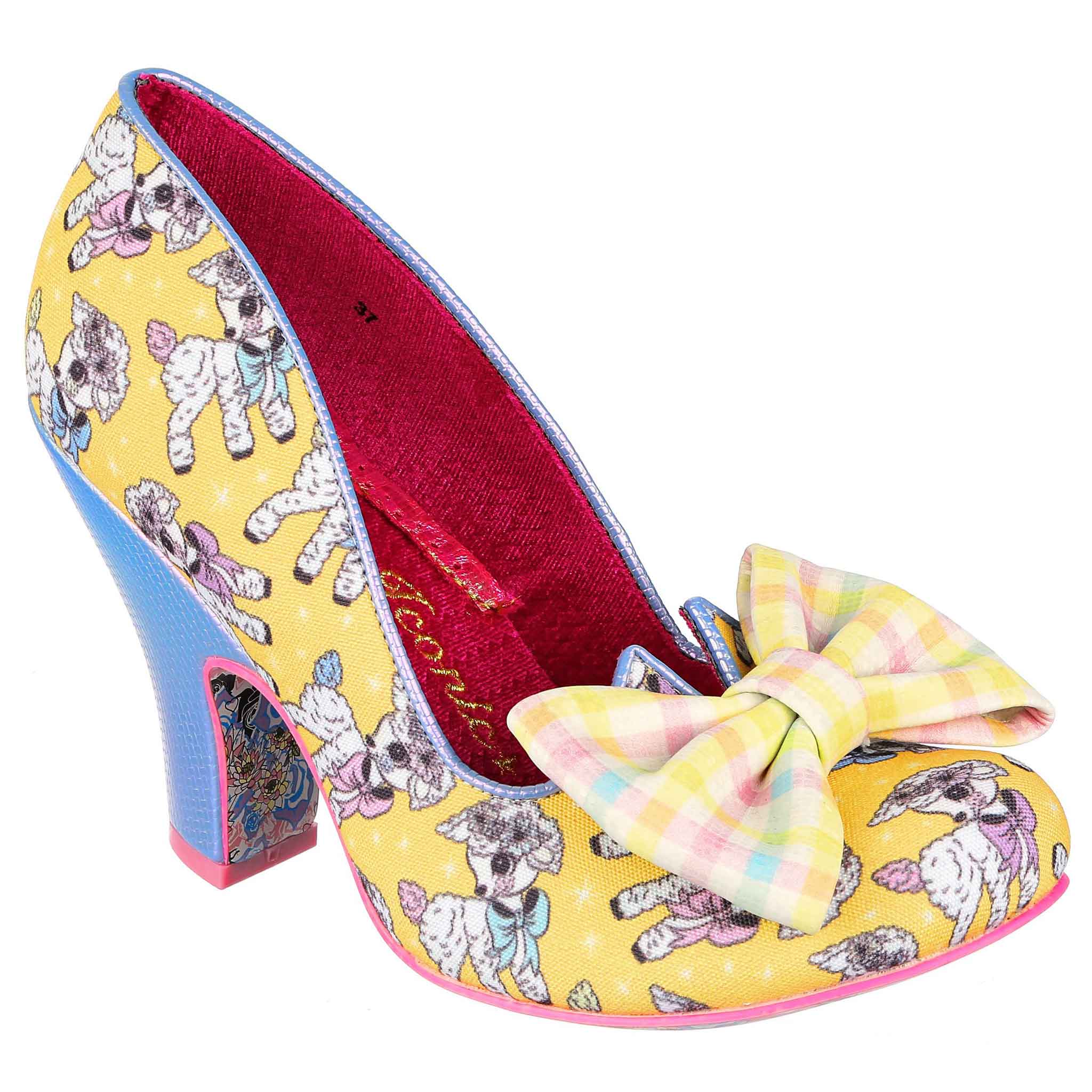 Irregular choice yellow sales shoes