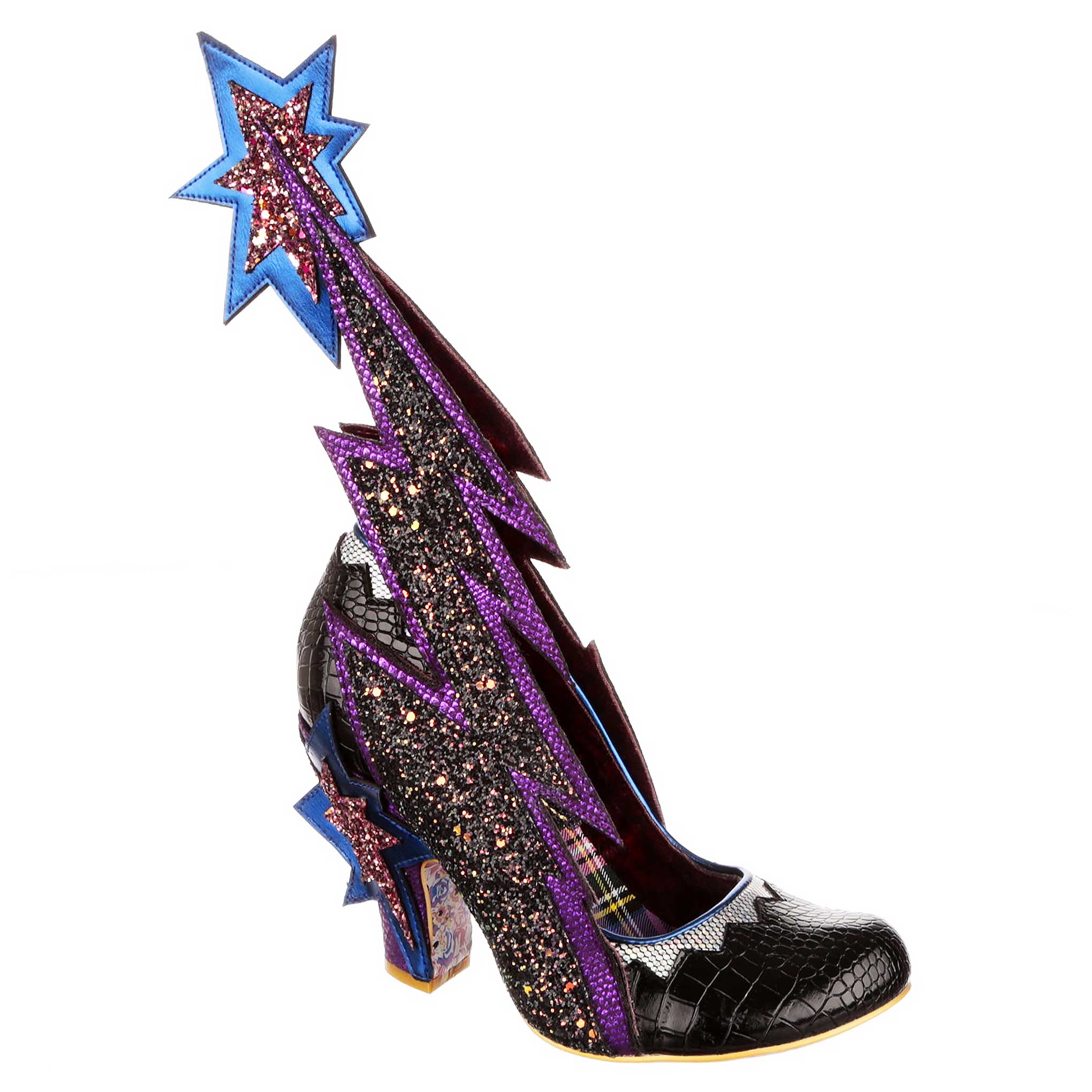 Black heels hot sale with stars