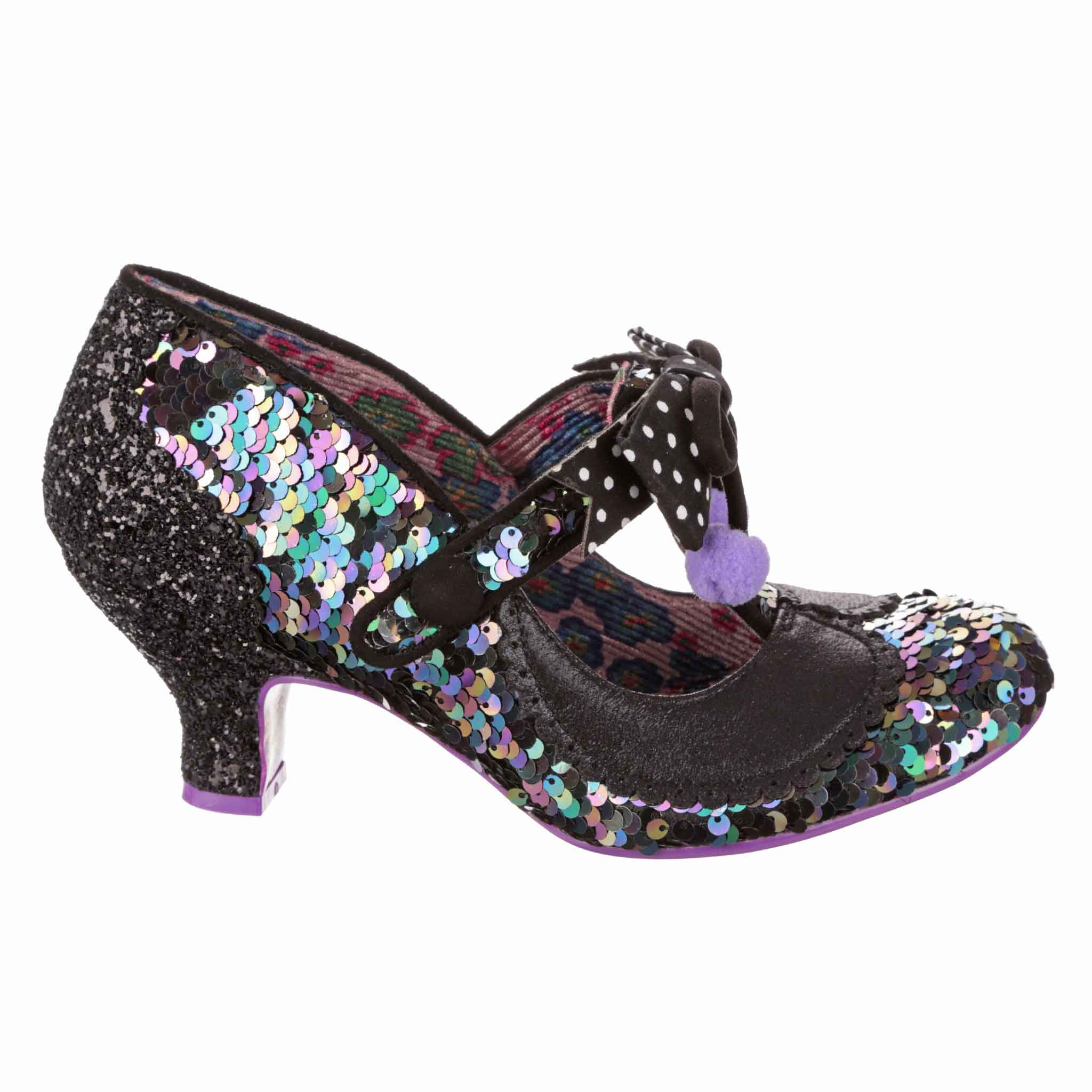 Irregular choice 2025 shimmer black