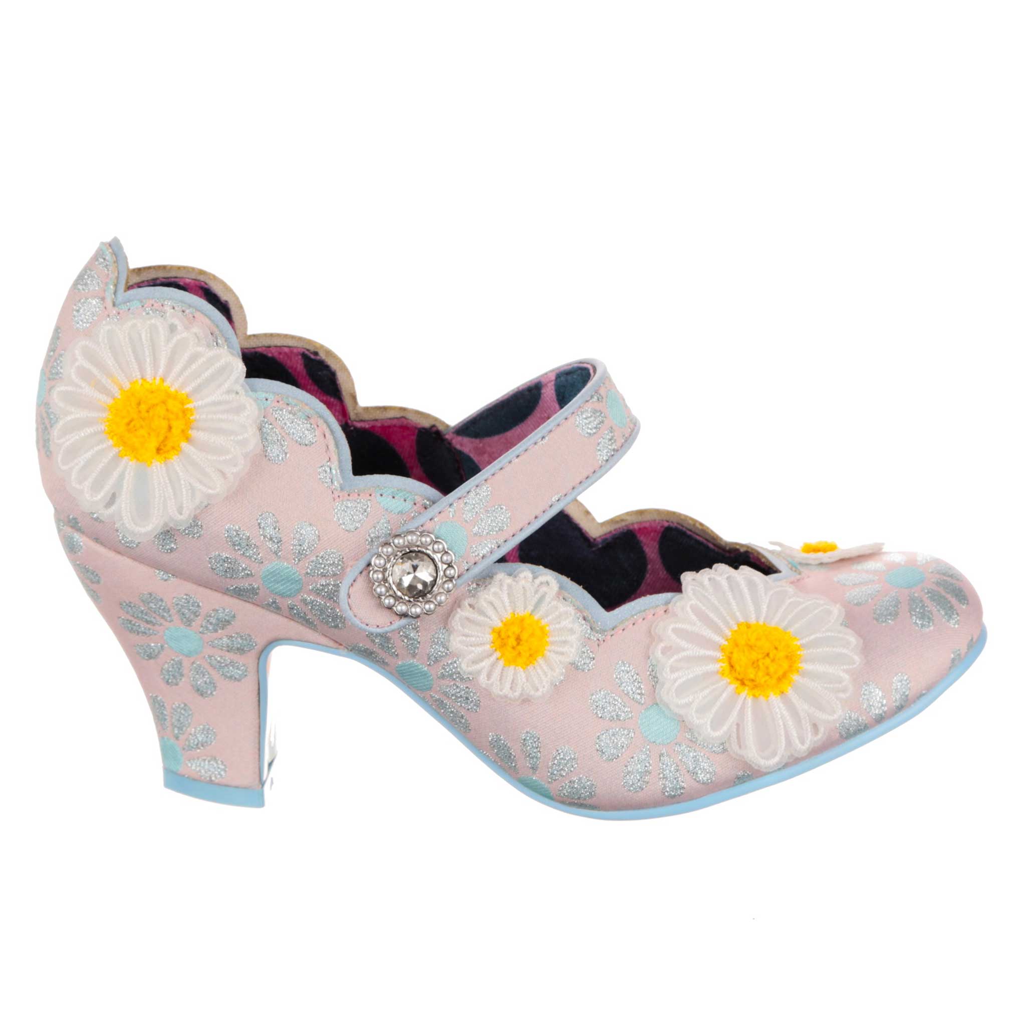 Daisy Darling Mid Heel Mary Jane Shoes Irregular Choice