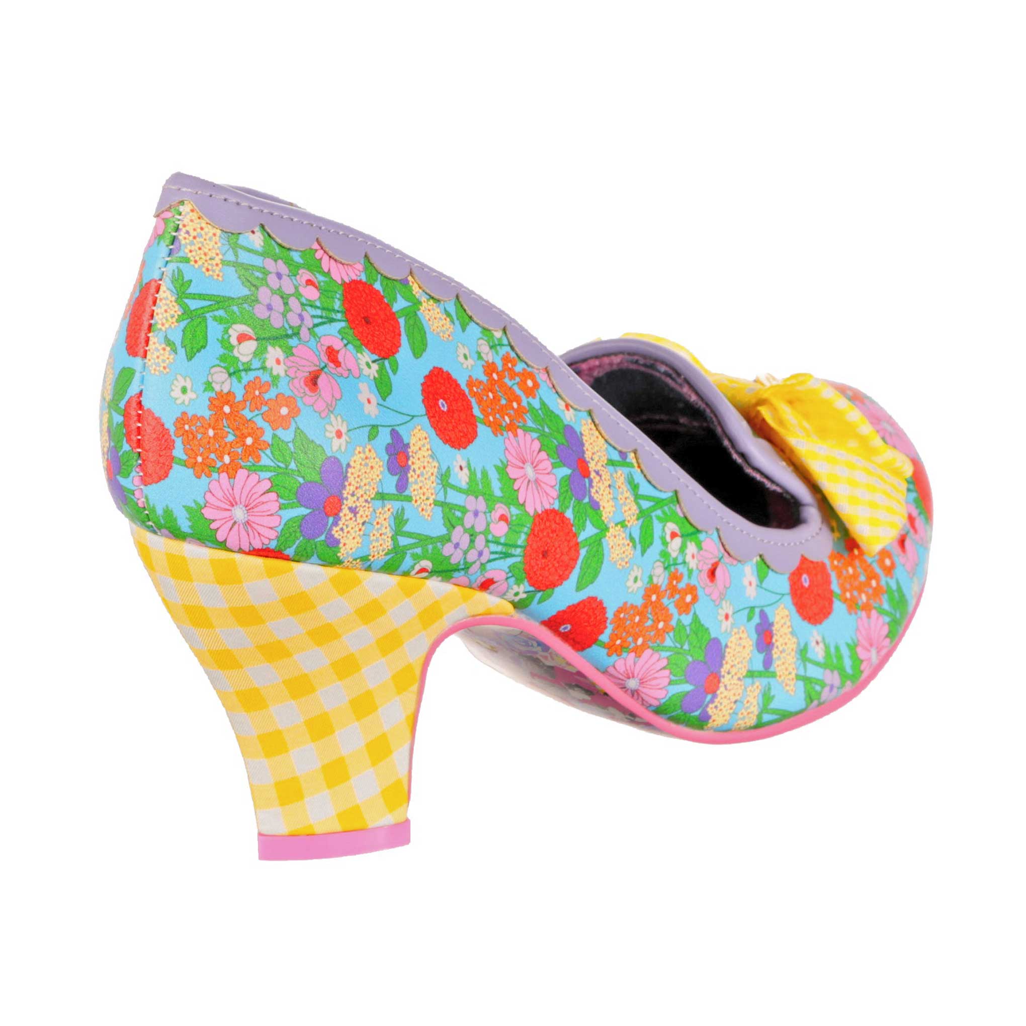 Yellow irregular choice sales shoes