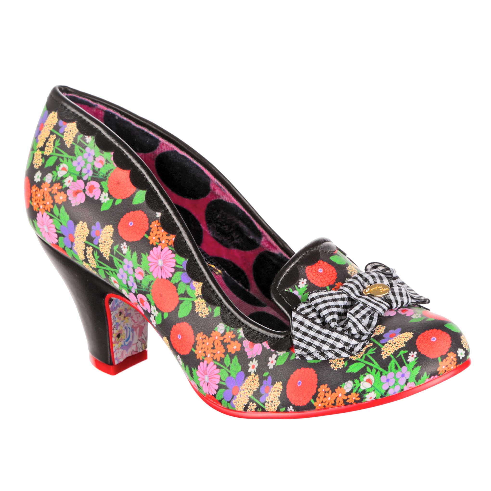 Irregular choice sale kanjanka black