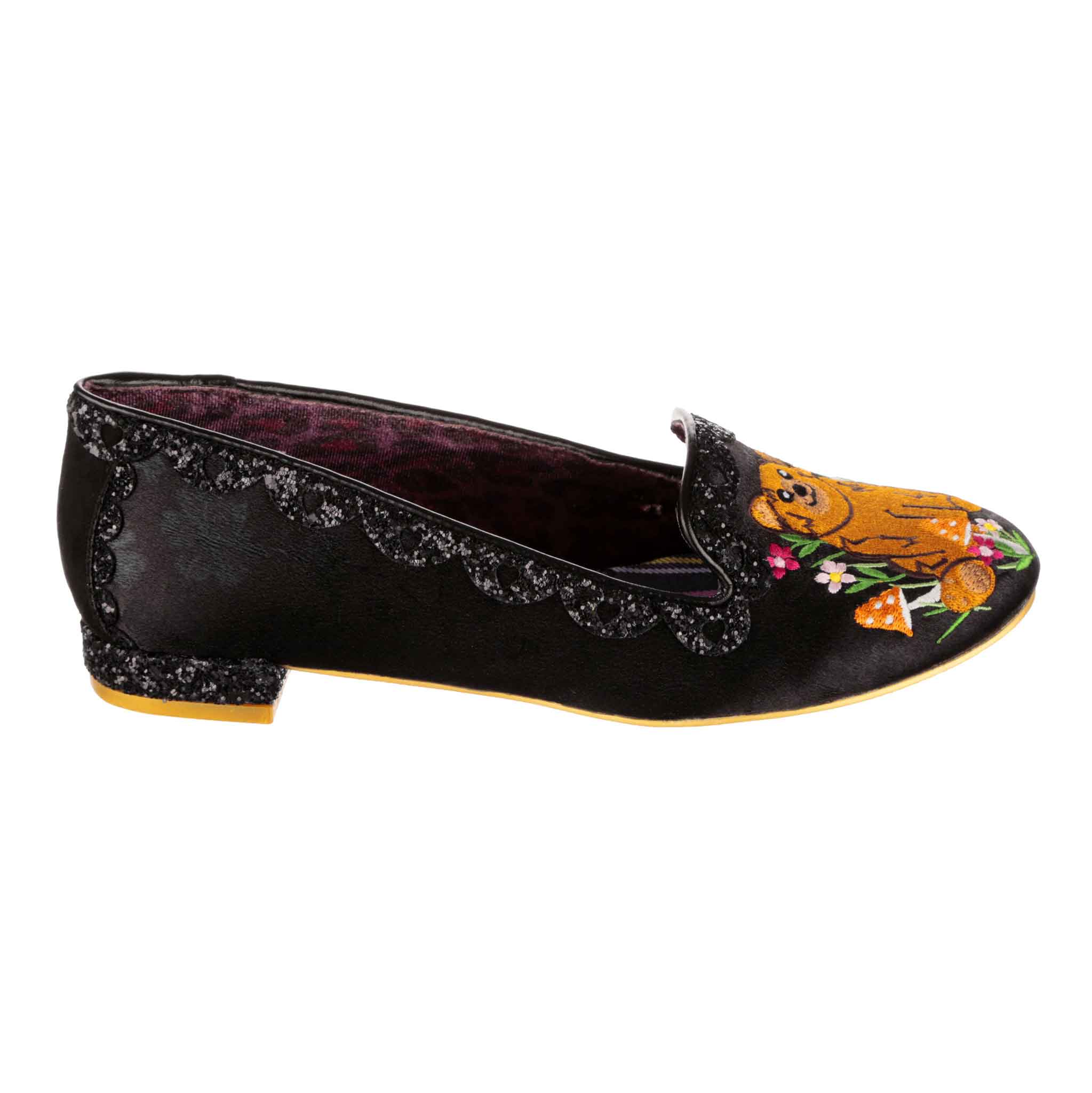 Irregular choice sale flat shoes