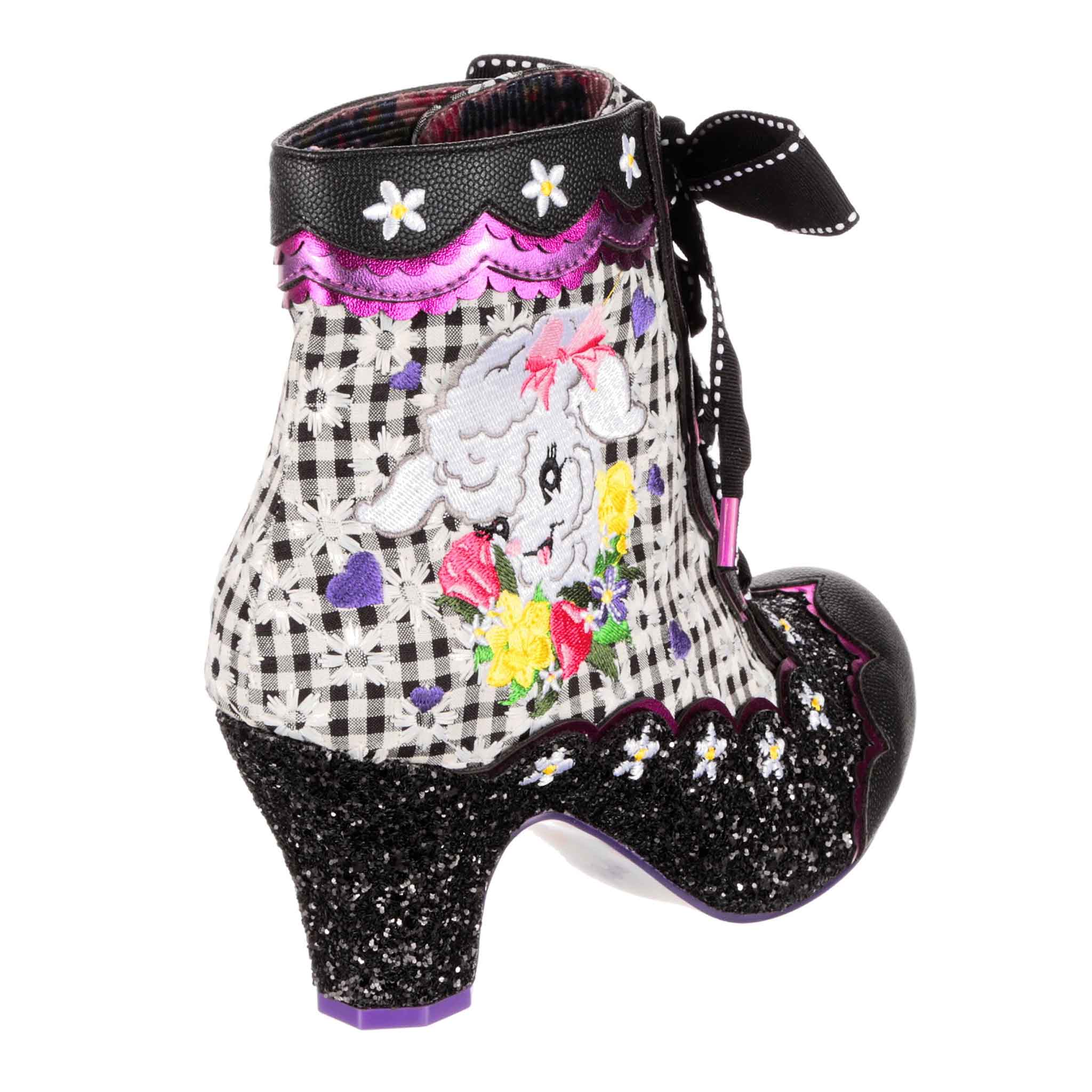 Leaping Lamb Mid Heel Boots Irregular Choice