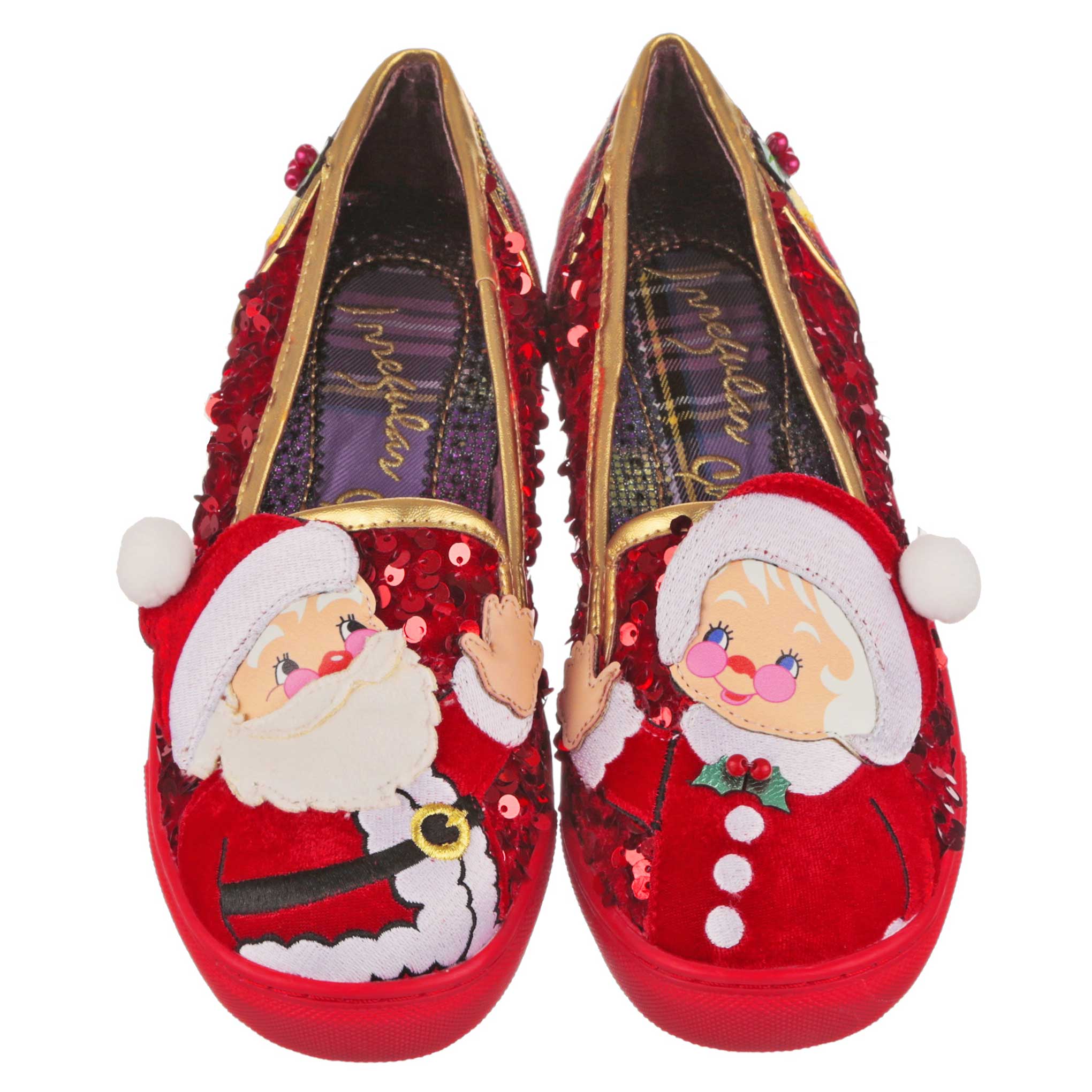 Shops irregular choice sparkle flats