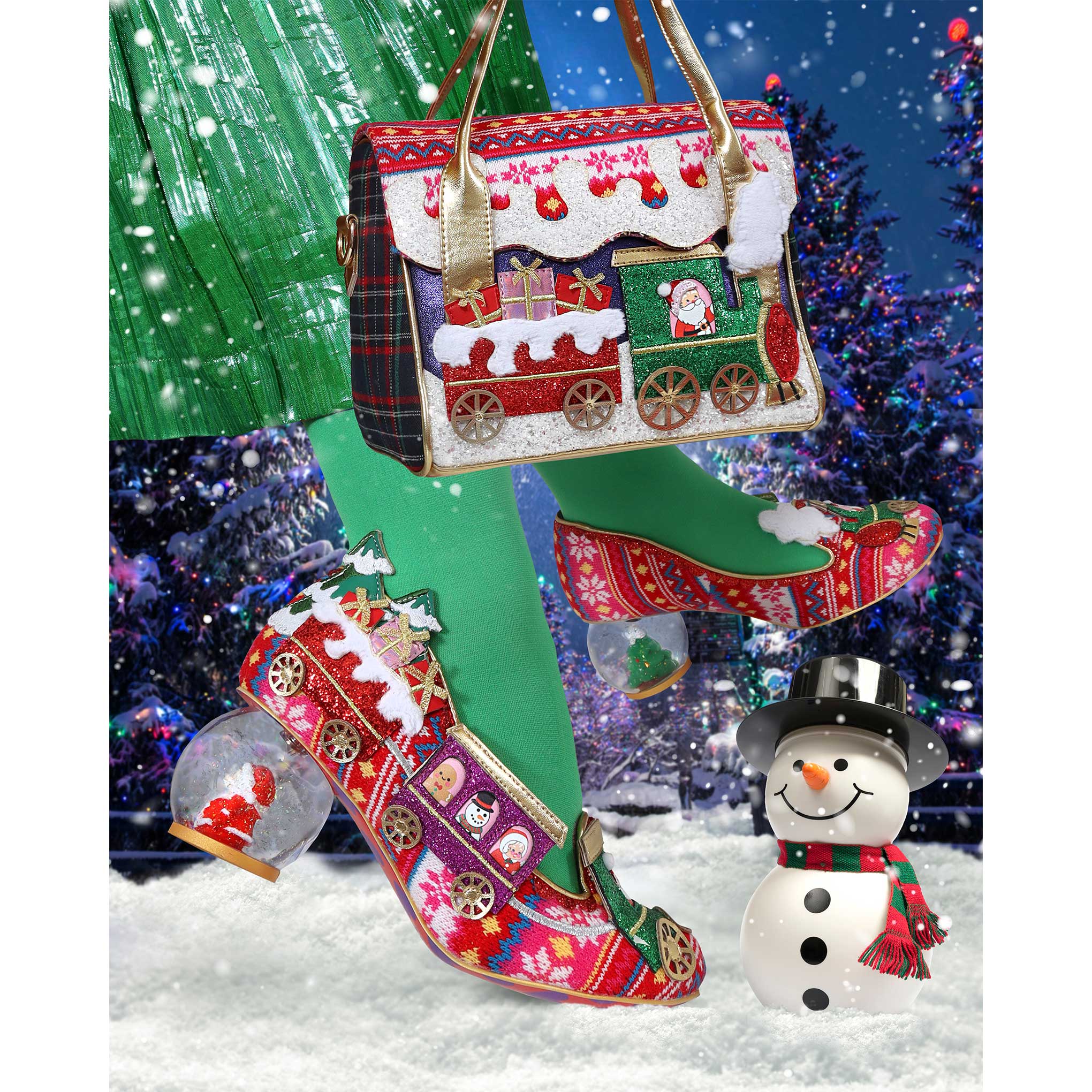 Irregular choice christmas bag sale