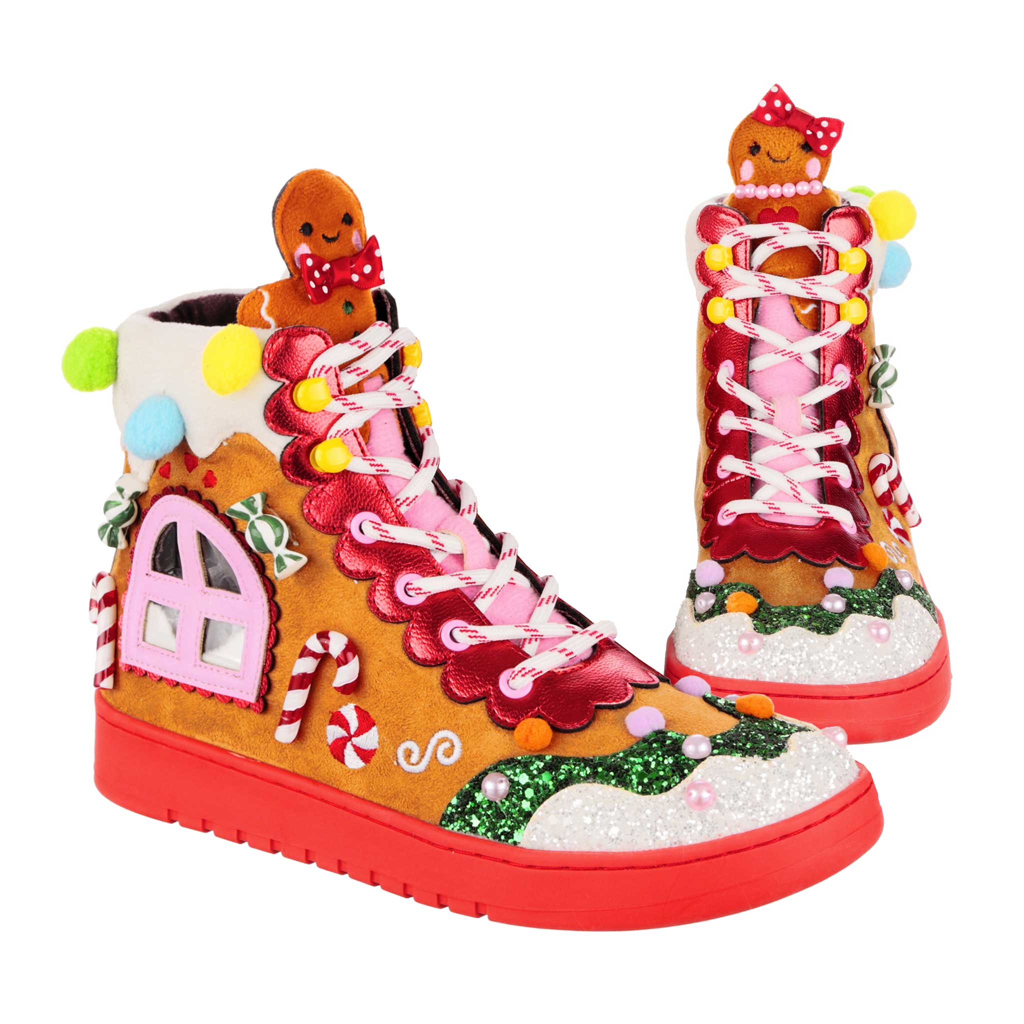 Funky Frosting High Top Trainers Irregular Choice