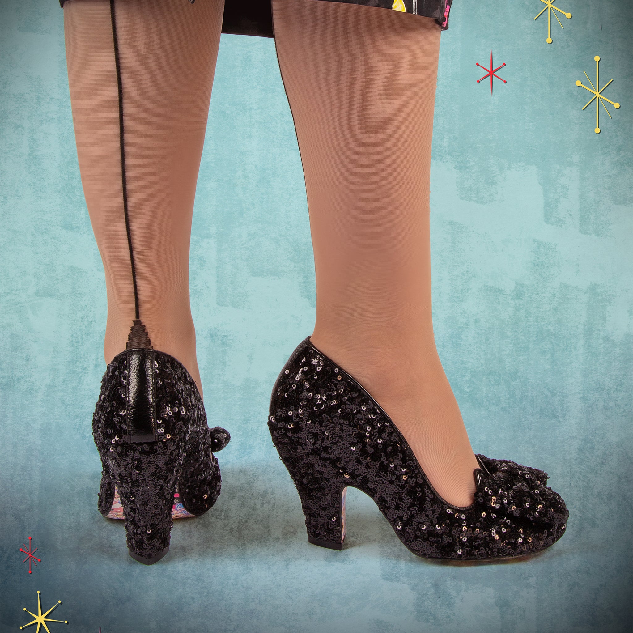 Irregular choice sequin shoes online