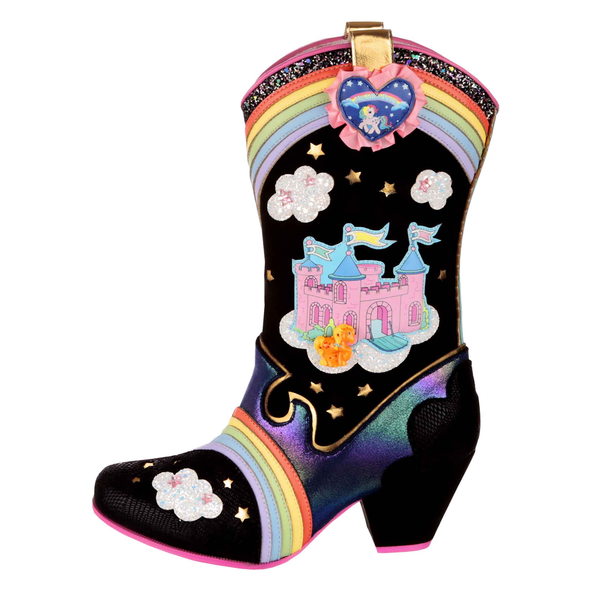 Rainbow cowboy boots hotsell