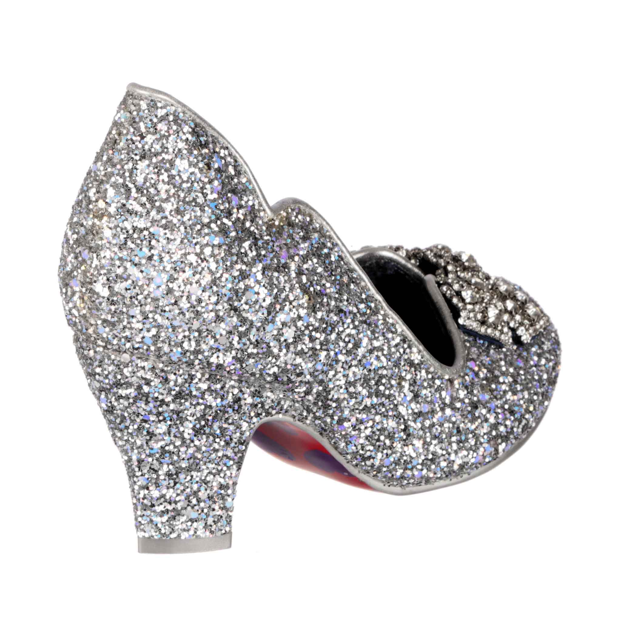 Silver sparkly shoes online