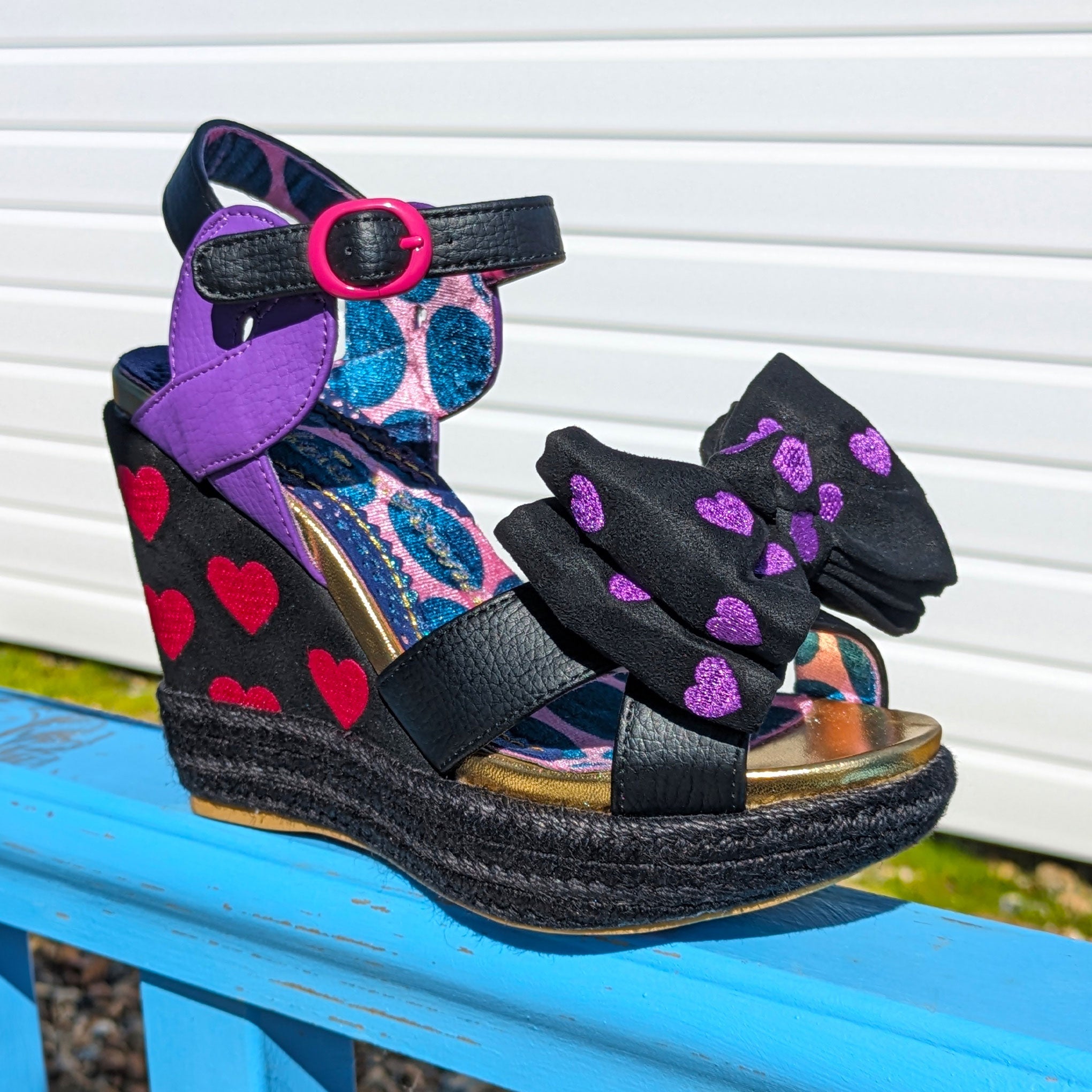 Irregular choice wedges on sale