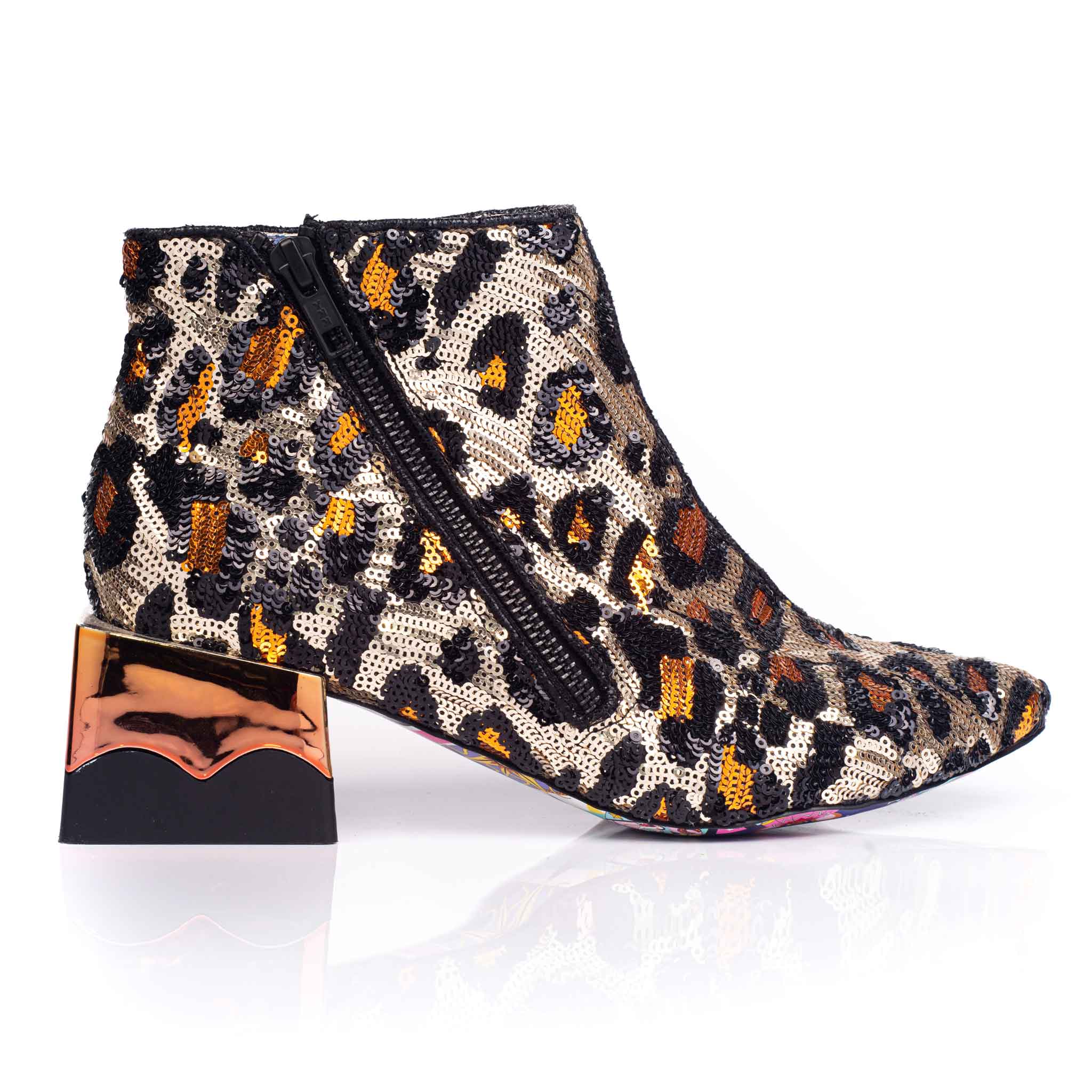 Soapbox | Sequin Ankle Boots | Irregular Choice