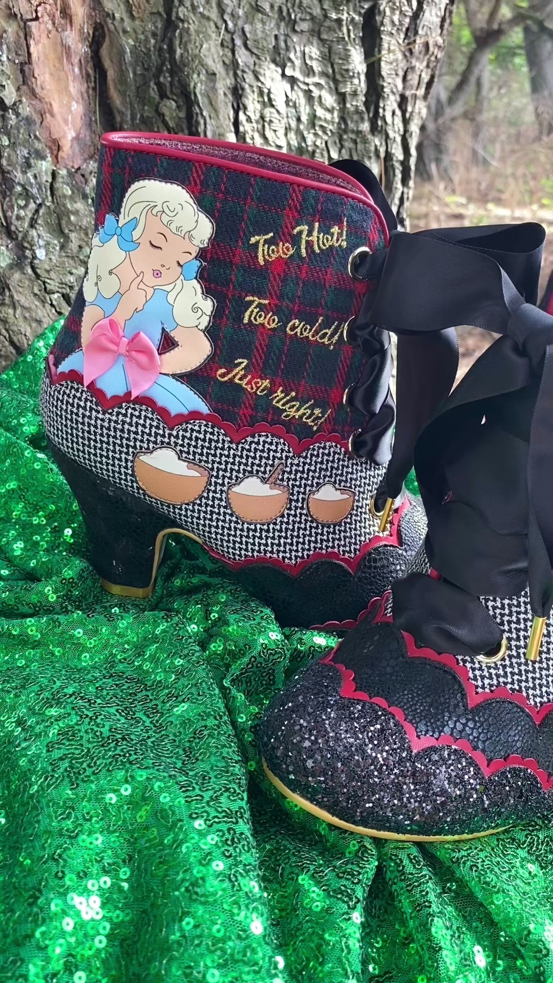 Irregular choice 2024 flat boots