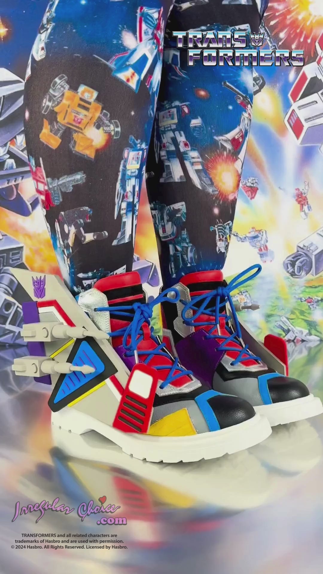 Transformers x Irregular Choice Collection Boots & Bags Revealed