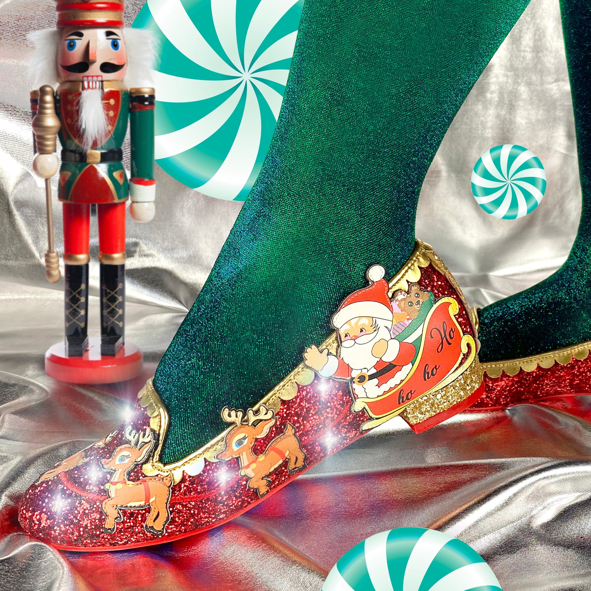 Irregular choice santa's globe online