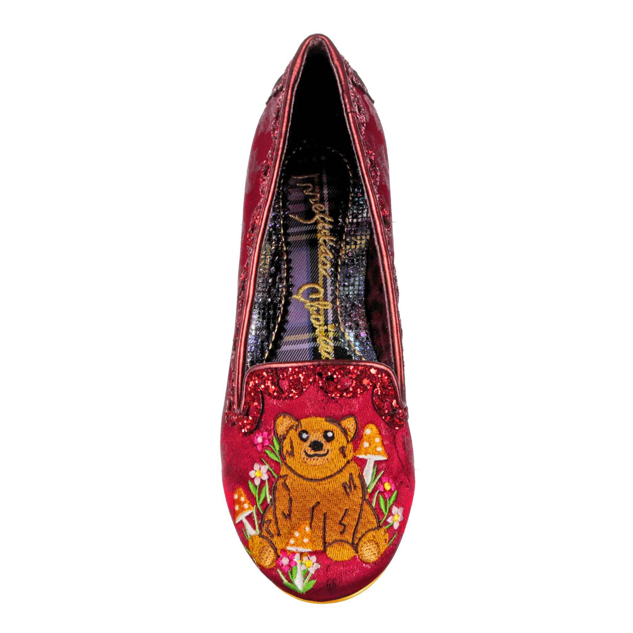 Irregular choice animal store flats