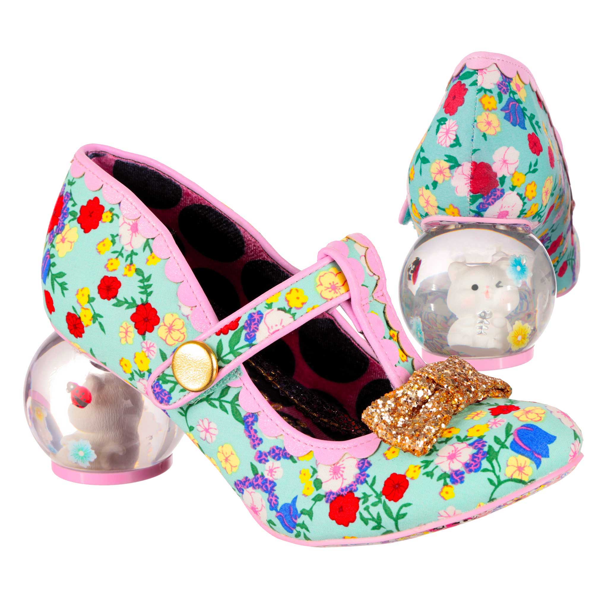 Irregular Choice Womens Oh My! High Heeled Shoes - 6 UK / 8 B(M) US,  (Black/White) : : Clothing, Shoes & Accessories