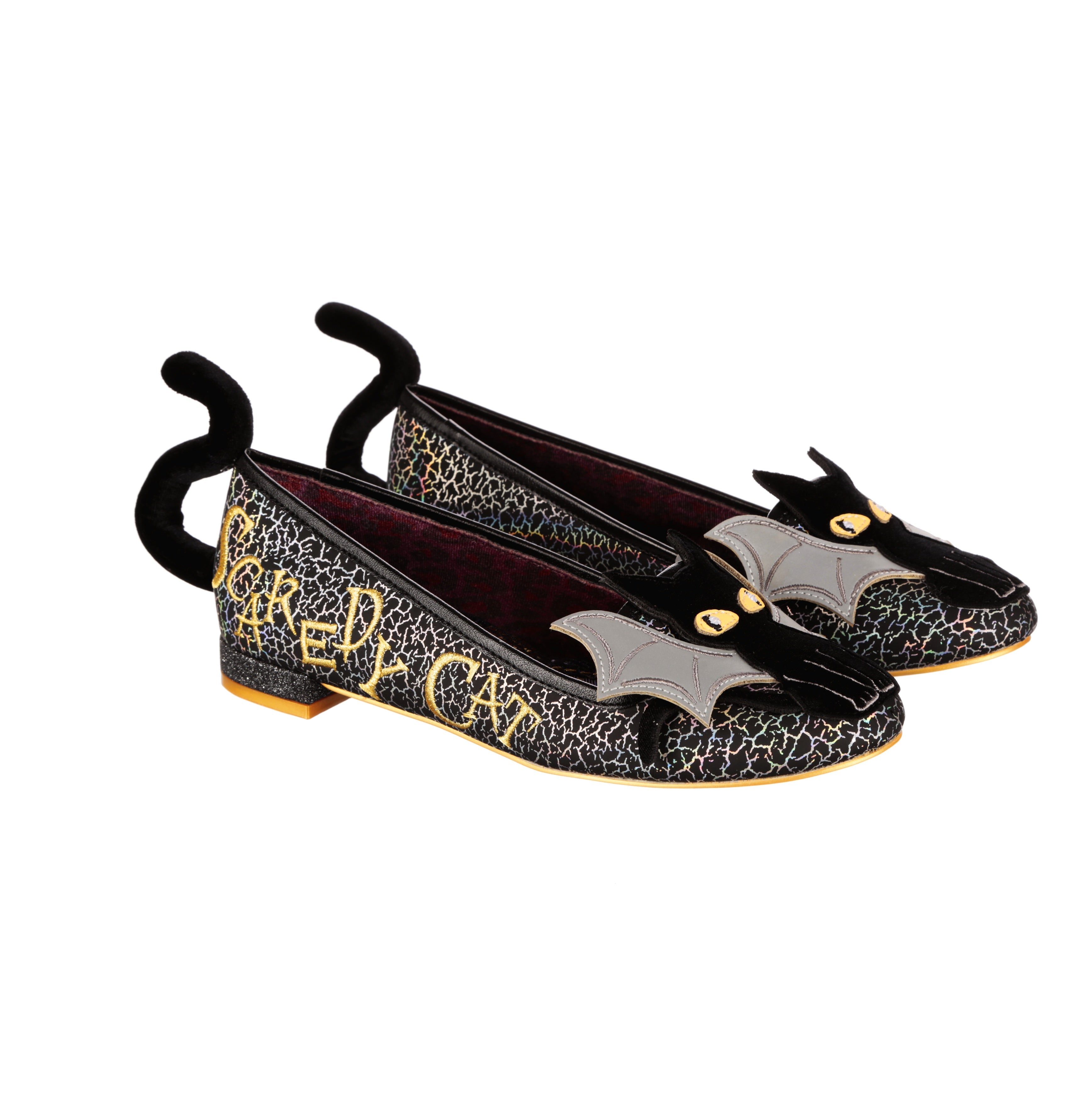 Black kitty shoes best sale